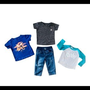 Hurley baby boy set
